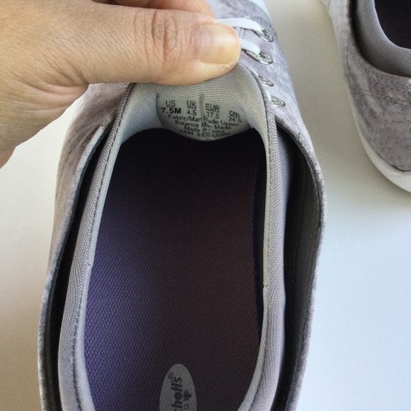 Dr. Scholls Jam Session Slip Ons 7.5 Gray white Lightweight - Picture 7 of 7